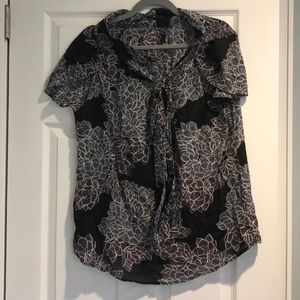 GAP flutter sleeve top